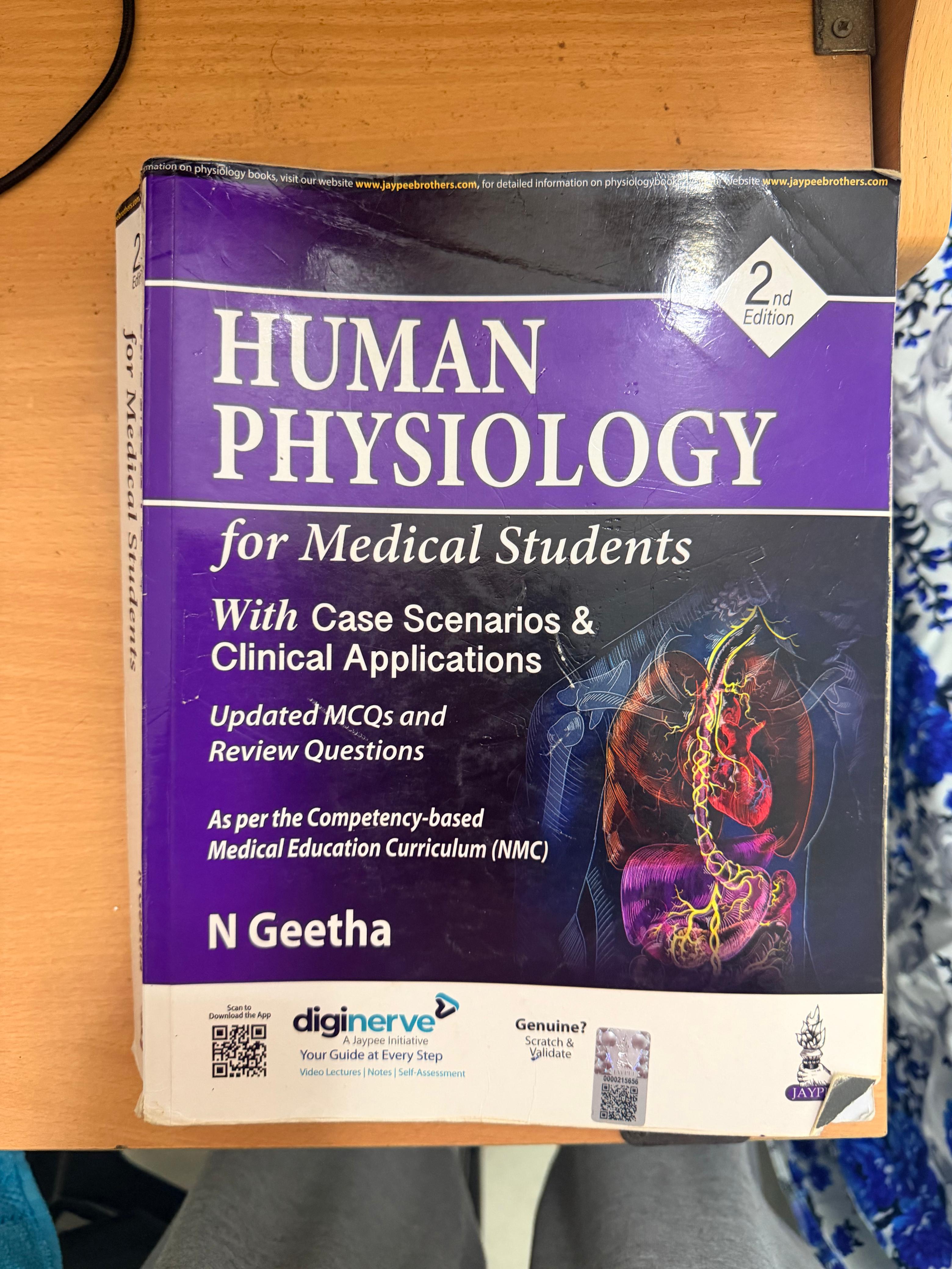 Human physiology for medical students