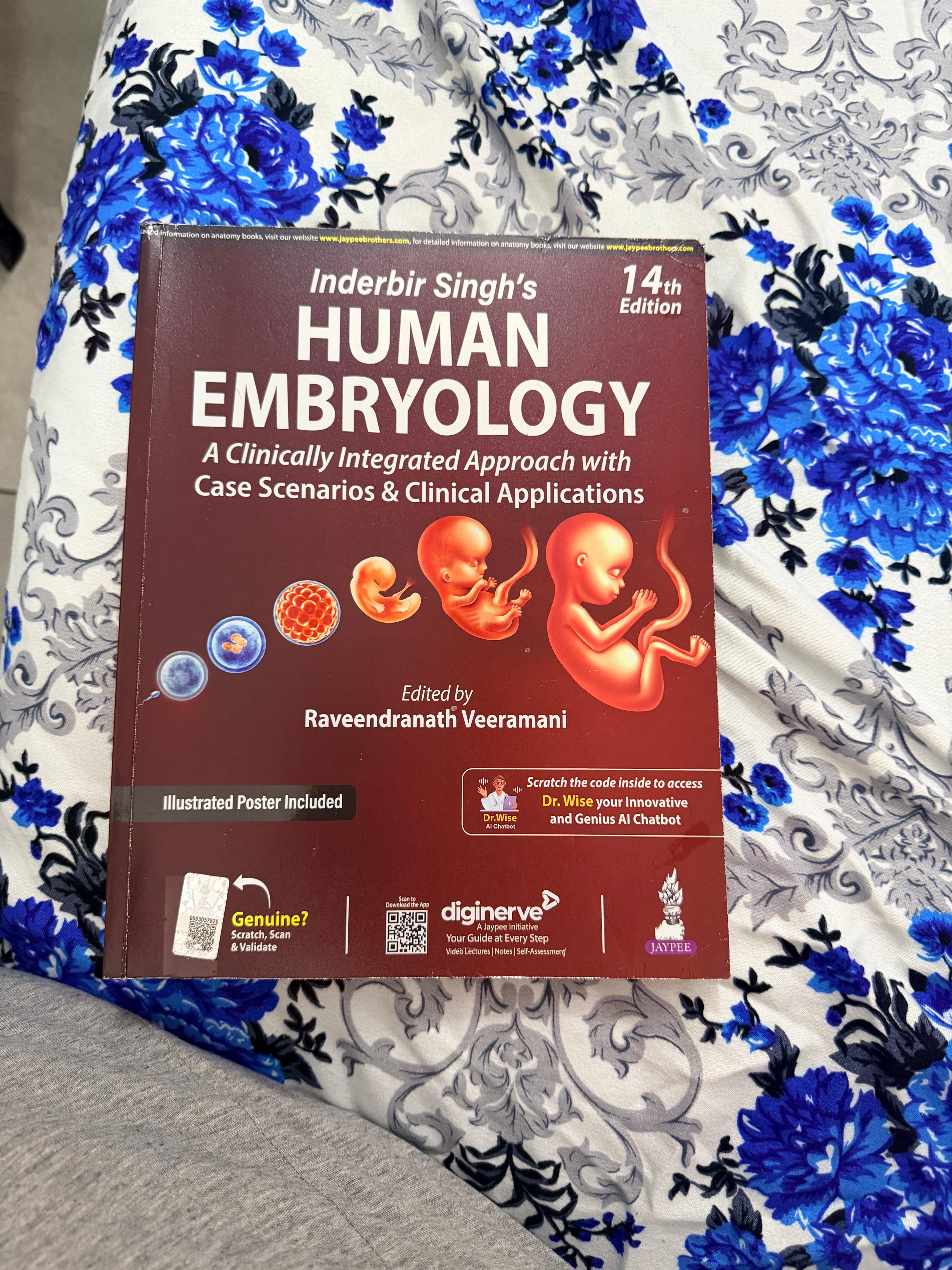 INDERBIR SINGH'S HUMAN EMBRYOLOGY