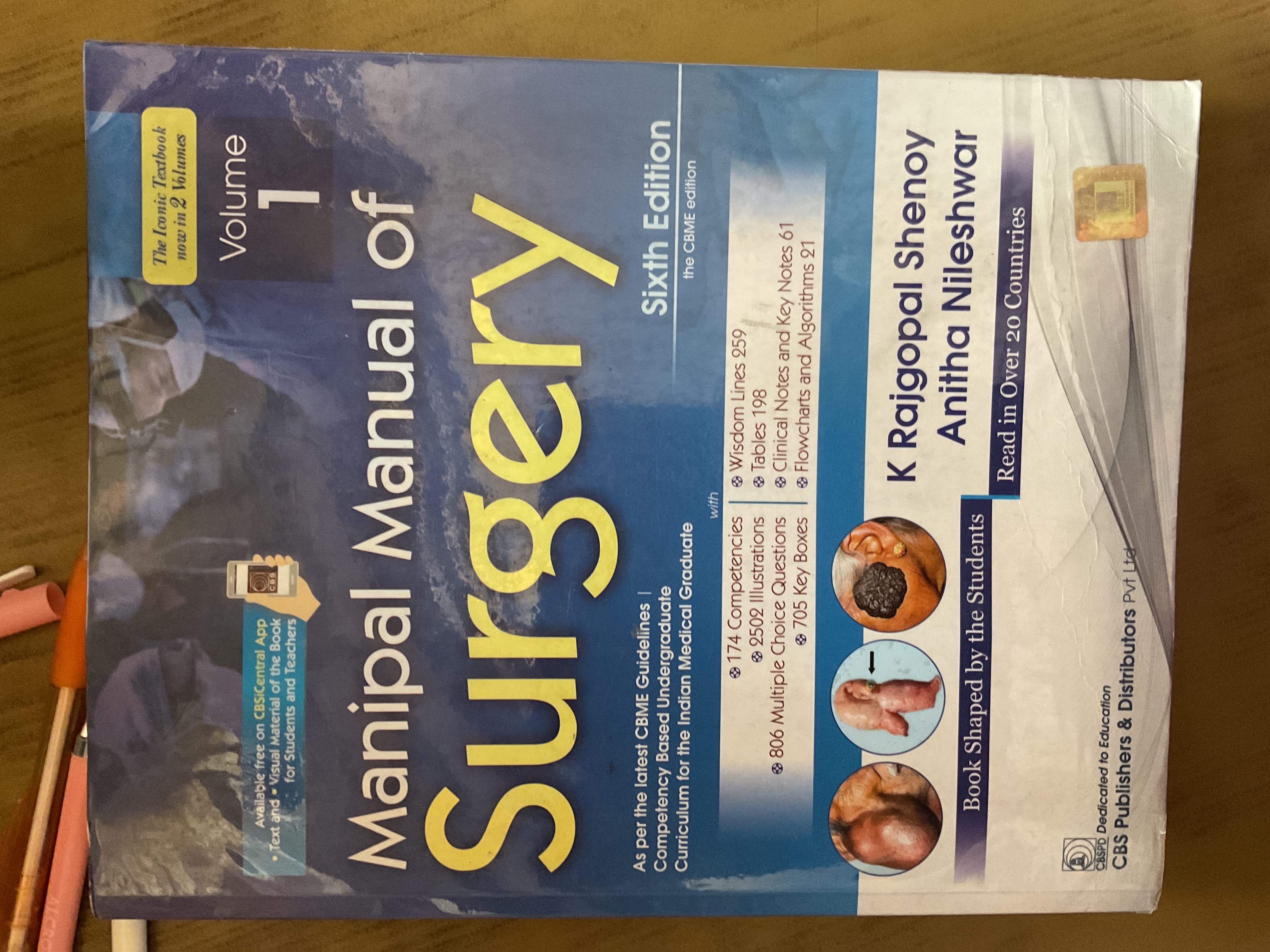 Manipal manual of surgery vol 1 and 2