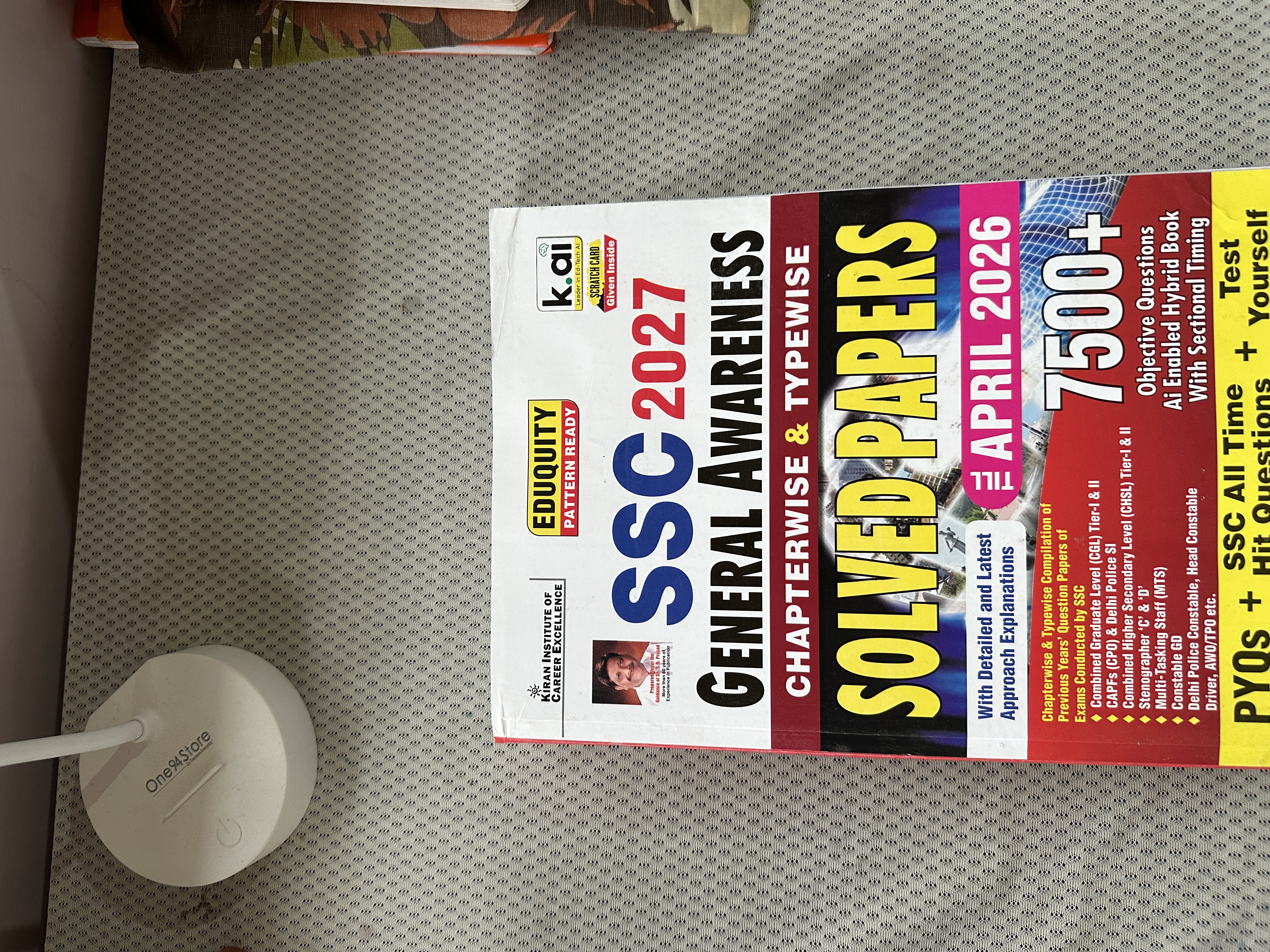 SSC 2027 General Awareness Chapterwise & Typewise Solved Papers (PYQs)