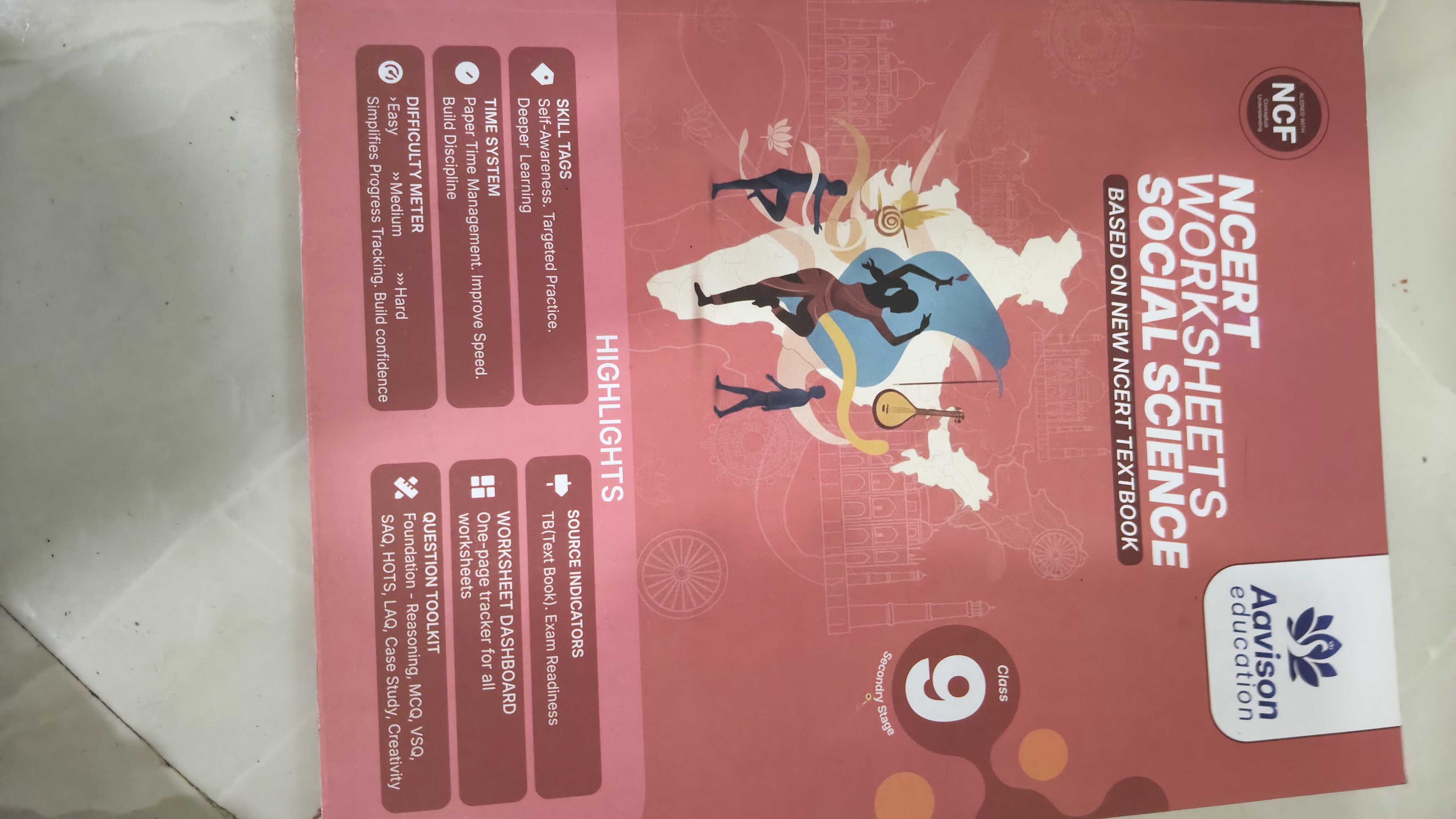 NCERT worksheet social science