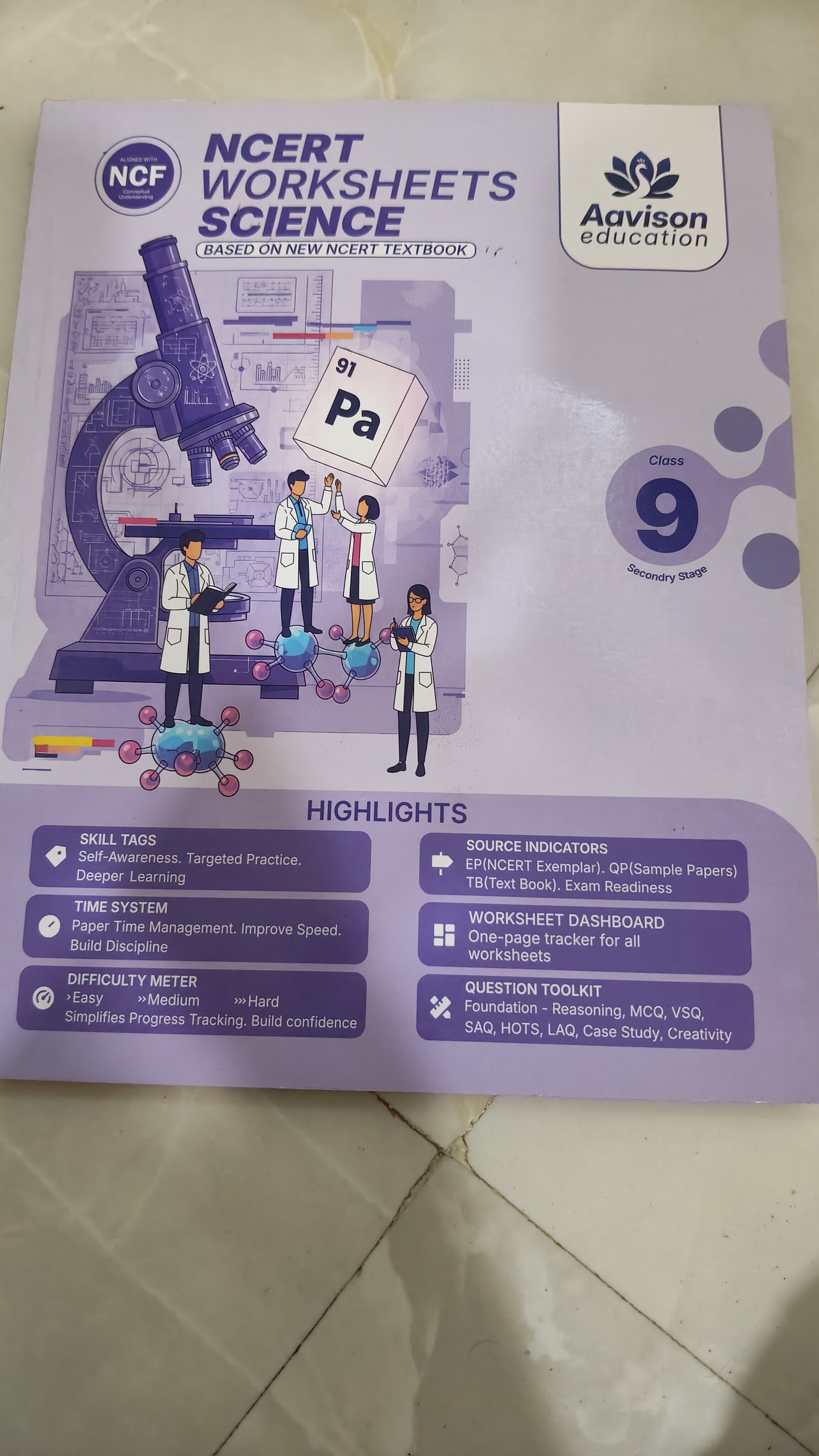 NCERT worksheets science