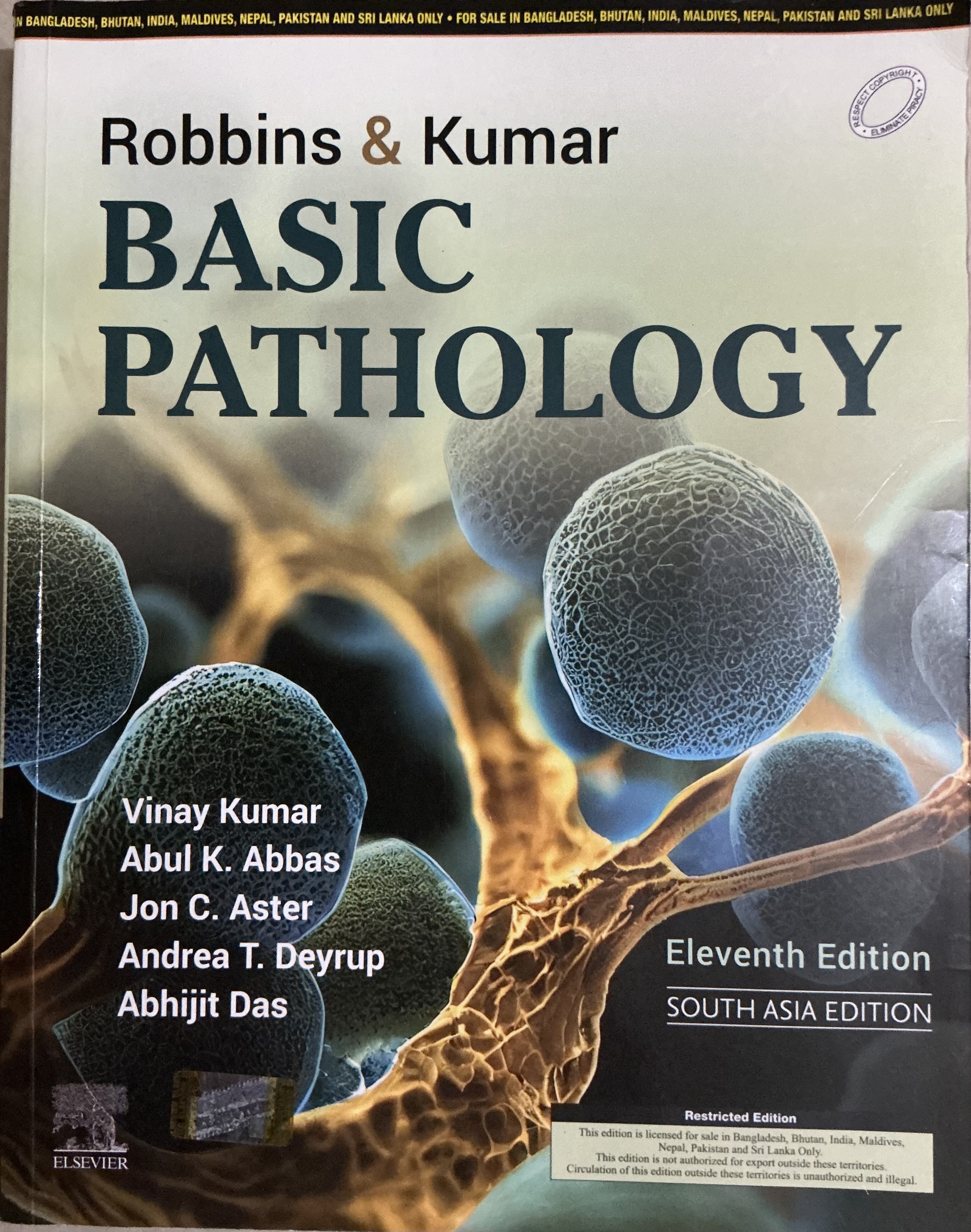 Robbins and Kumar Basic Pathology Eleventh edition