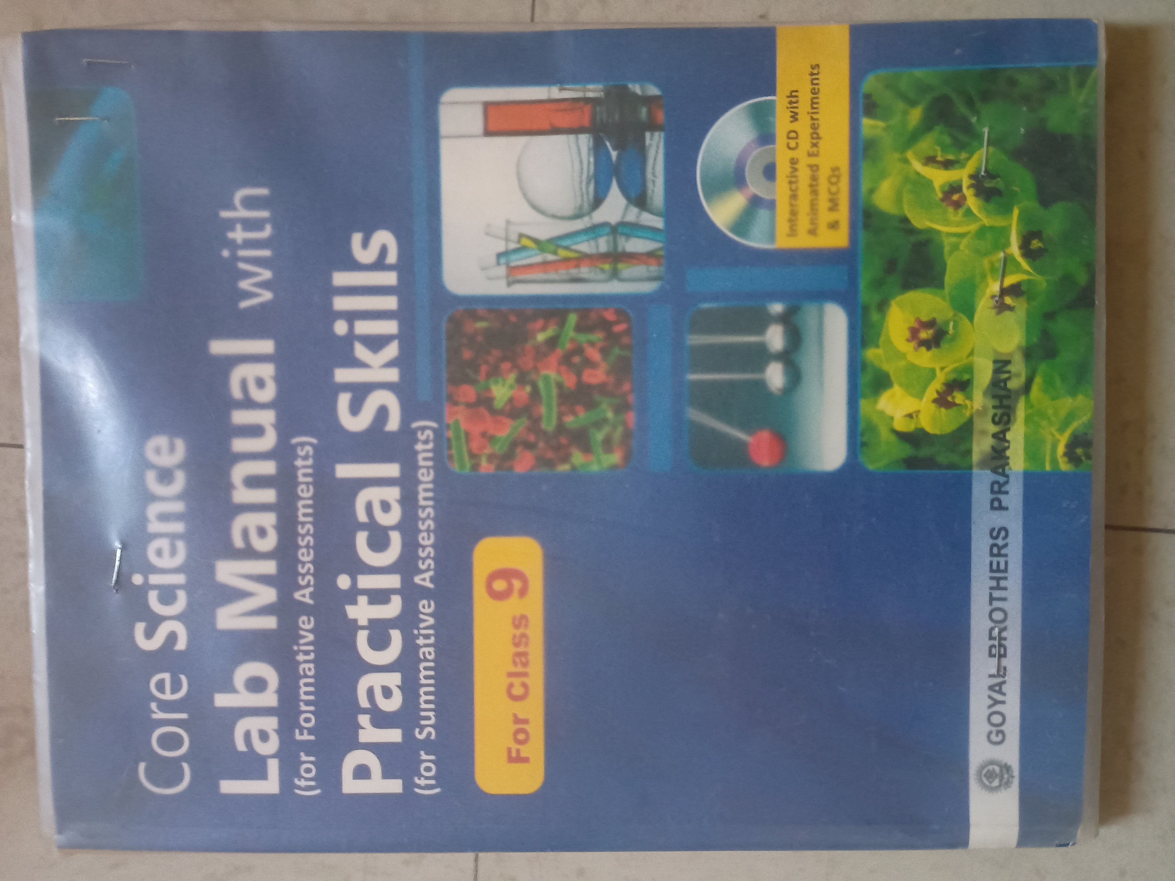 Core Science Lab Manual with Practical Skills for formative assessments and summative assesments