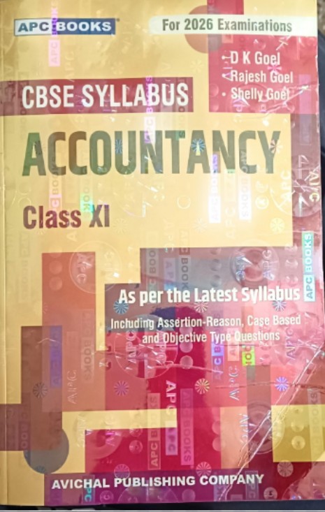 Accountancy for class 11th