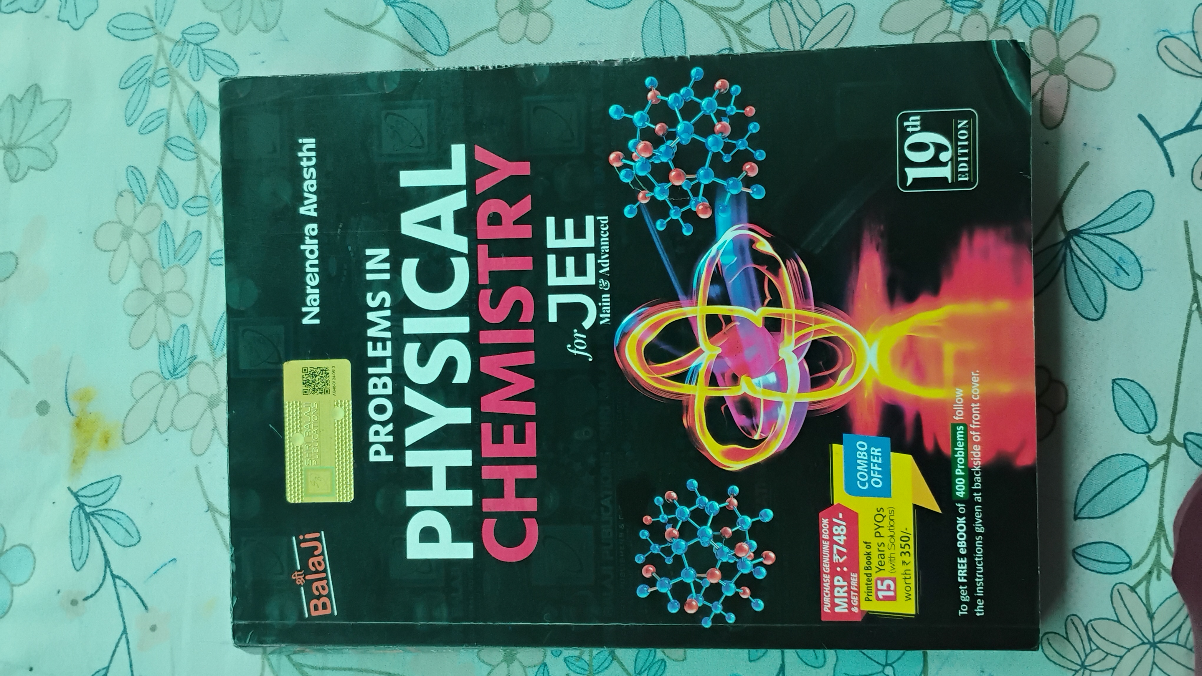 Problems in physical chemistry for Jee main & Advanced