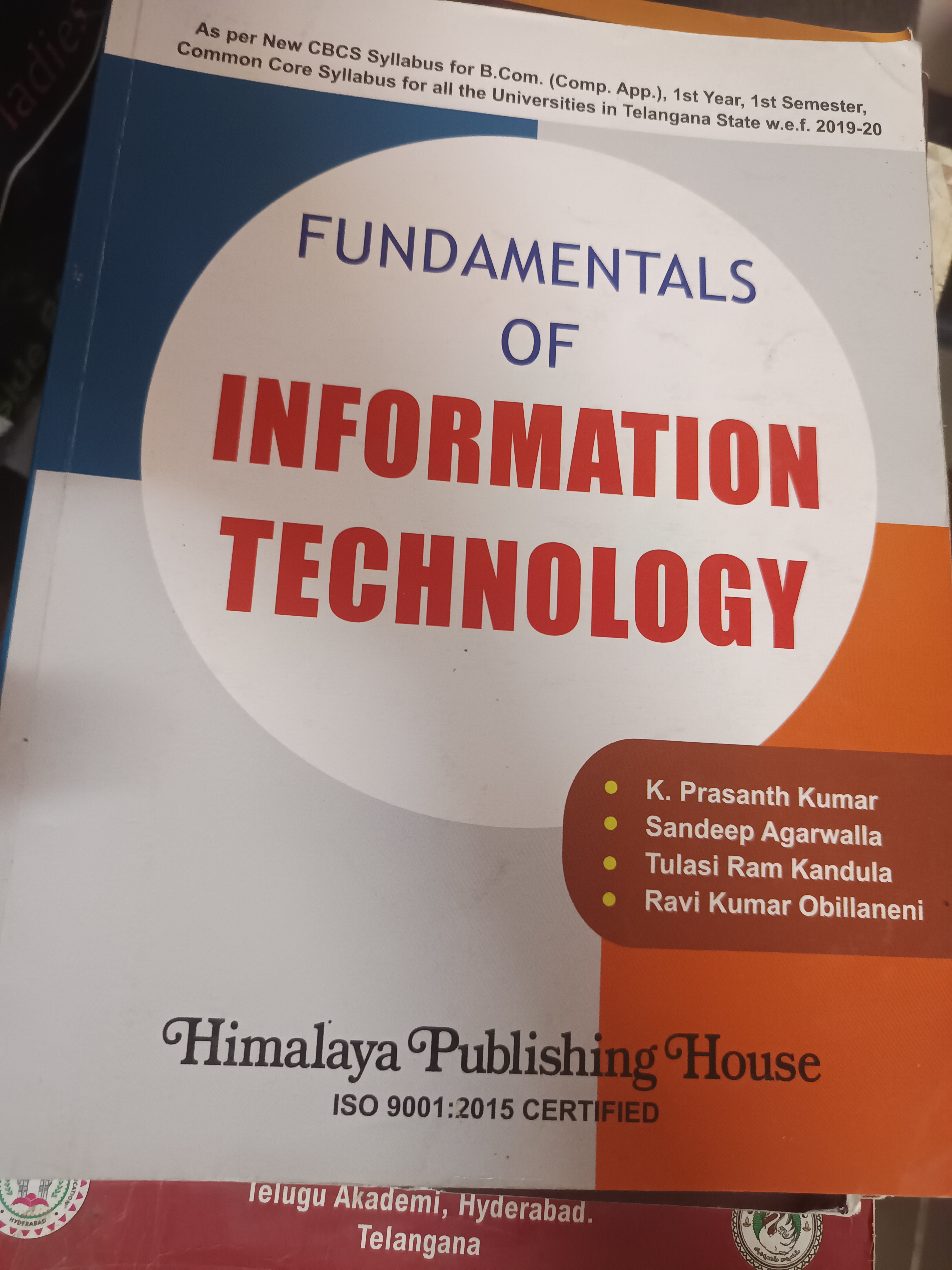 Fundamentals of Information Technology