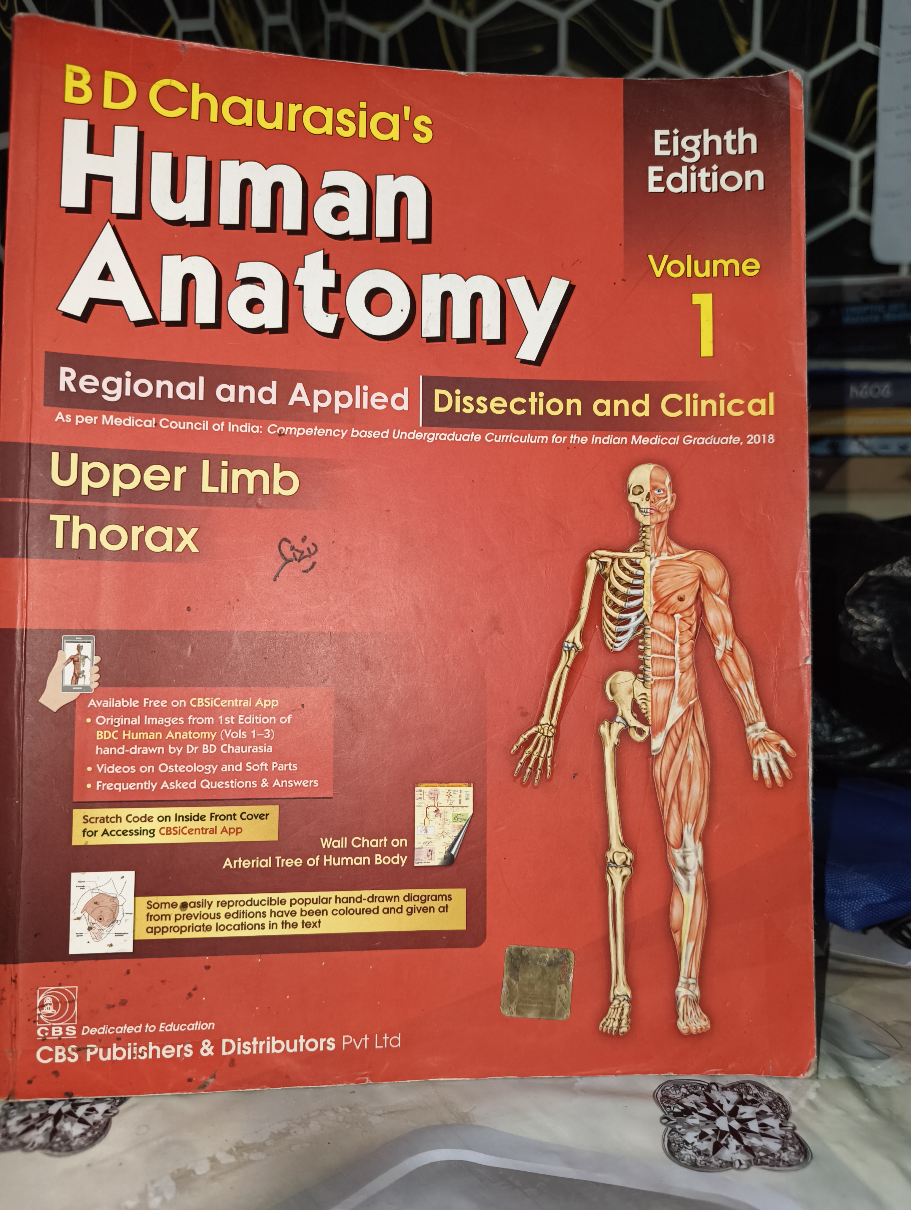 B D Chourasia's Human Anatomy Volume 1 Upper Limb