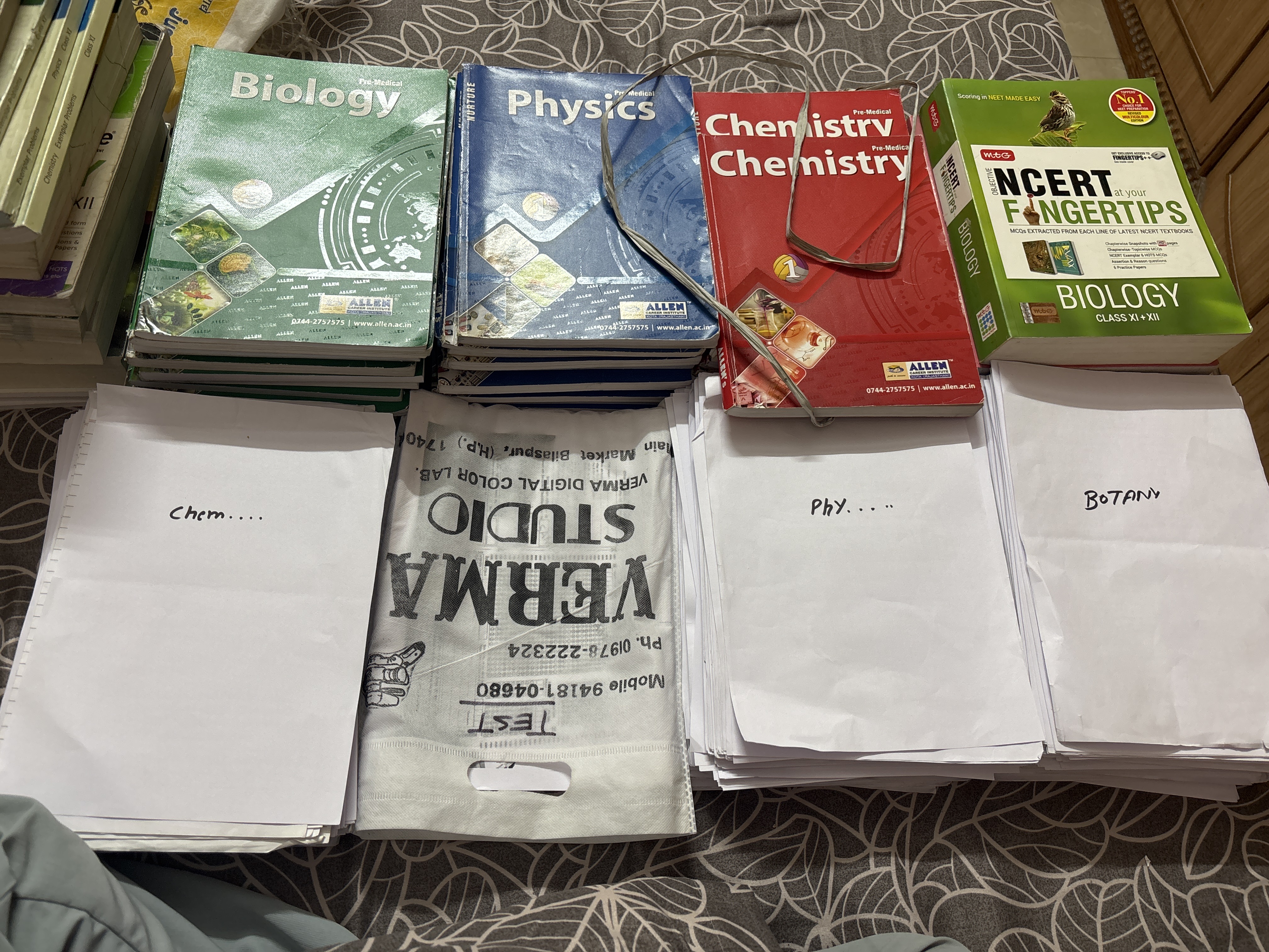 Complete NEET Study Material - ALLEN Modules + Notes + Tests