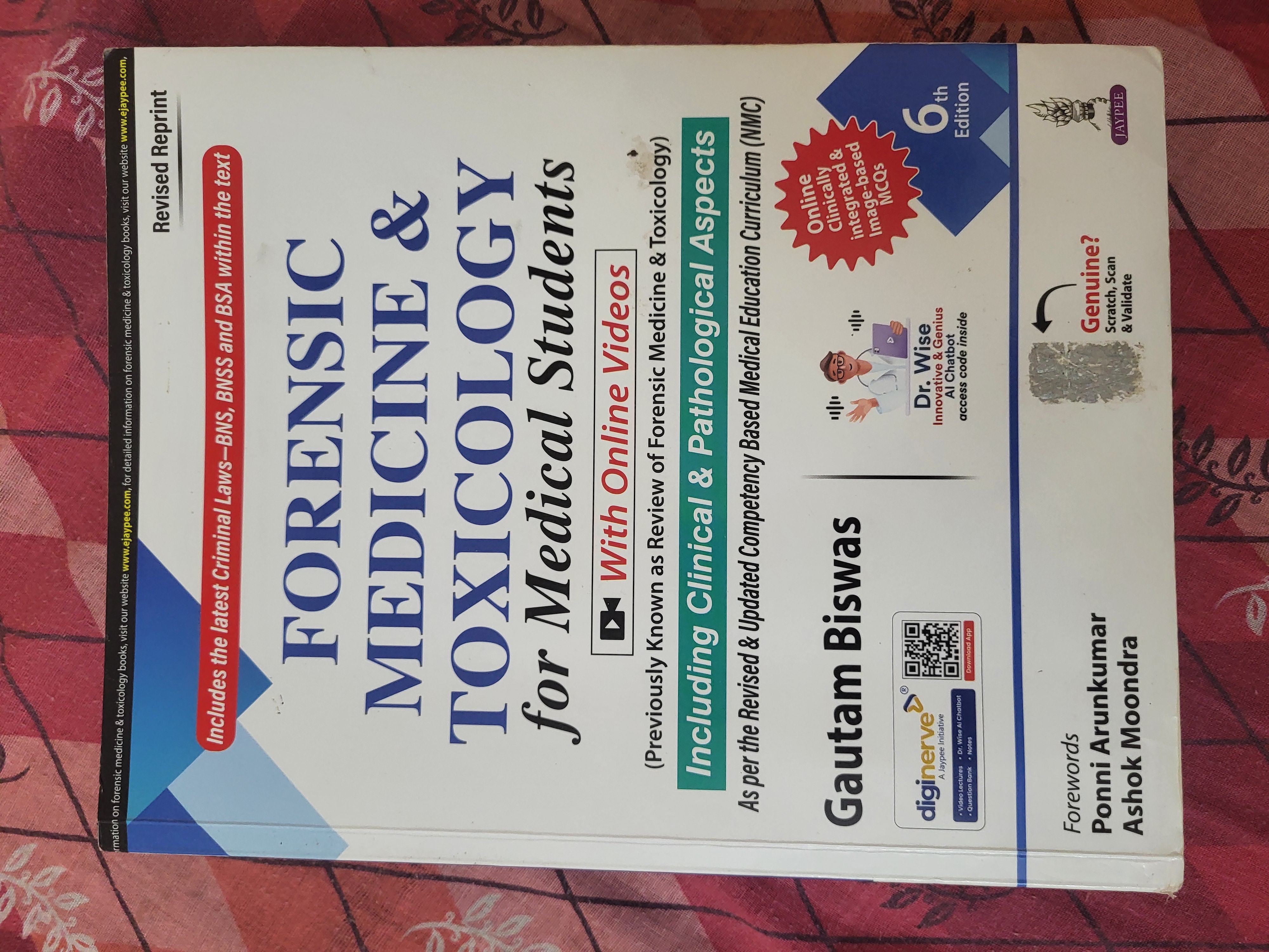 Forensic medicine and toxicology