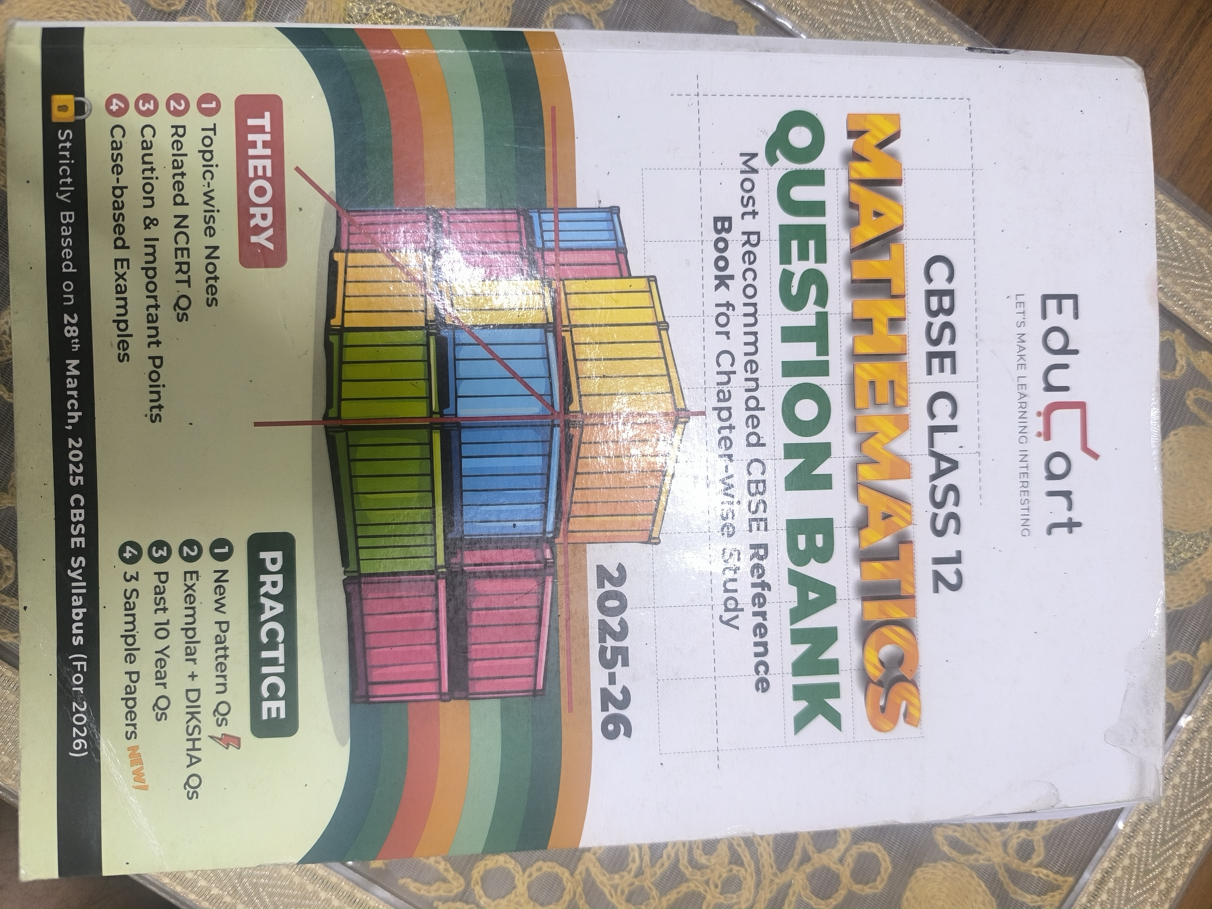 CBSE CLASS 12 MATHEMATICS QUESTION BANK 2025-26