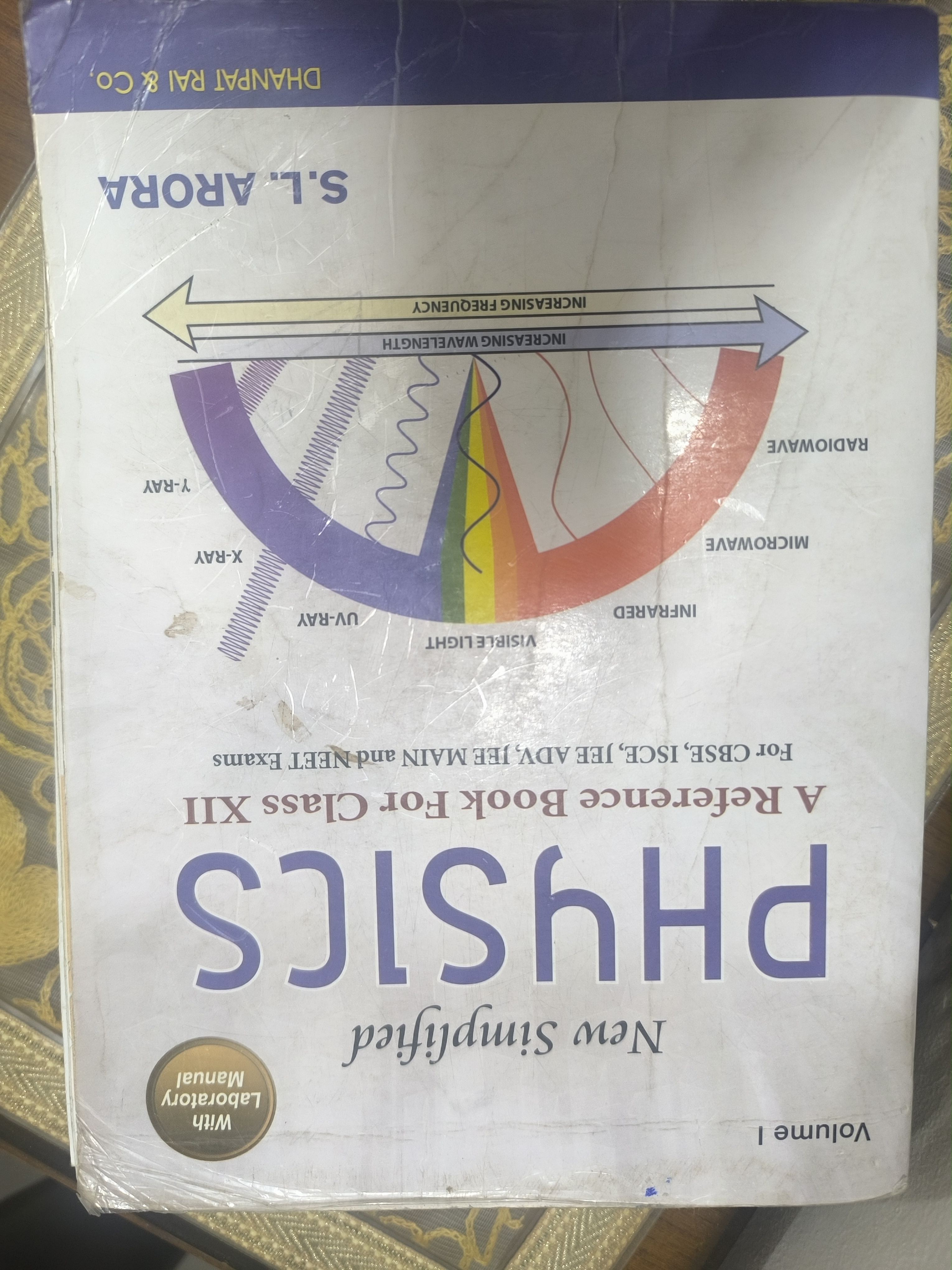 New simplified physics reference book for class 12th
