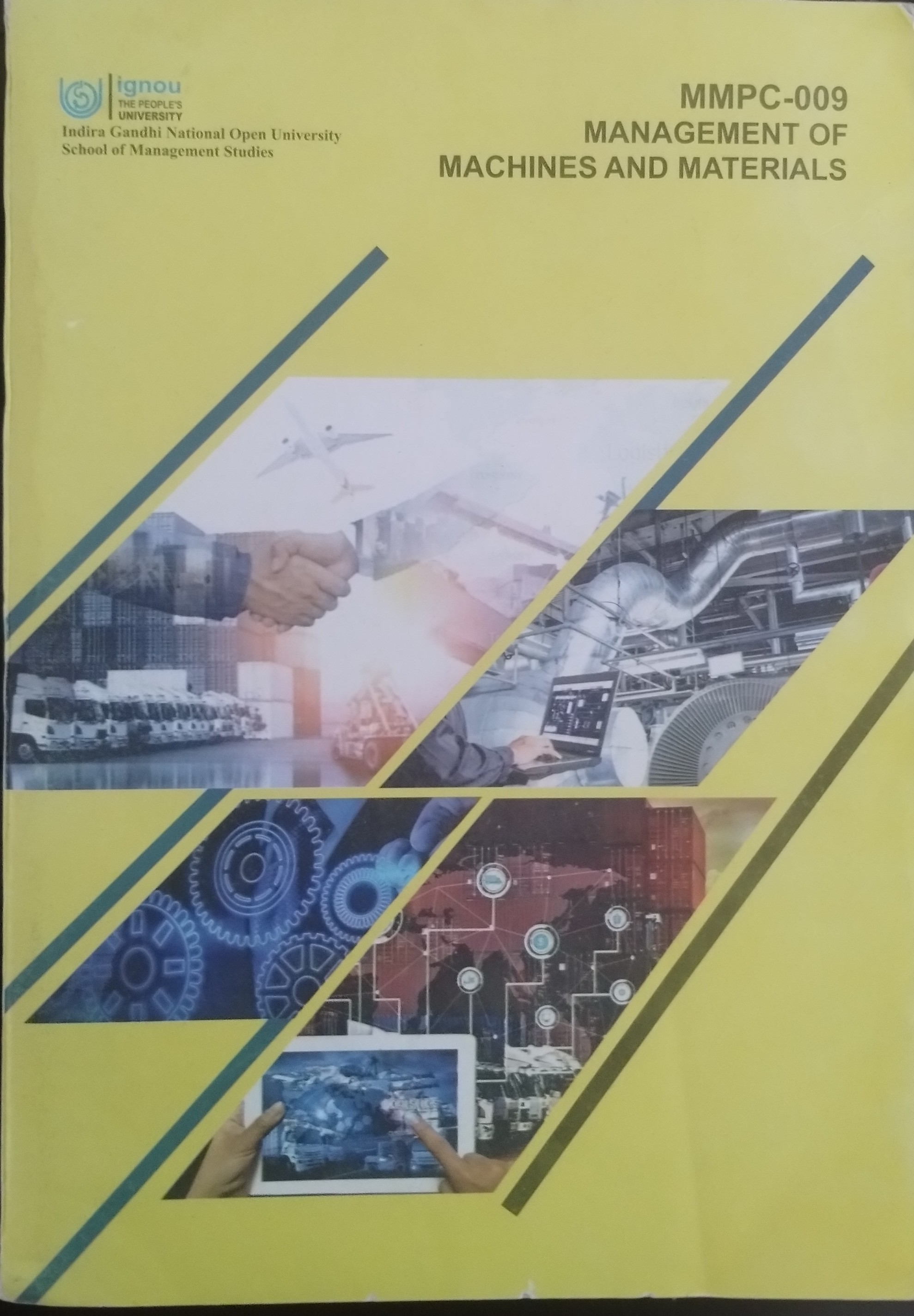 Management of machines and materials