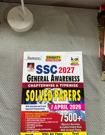 SSC 2027 General Awareness Chapterwise & Typewise Solved Papers (PYQs)