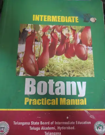Botany practical manual