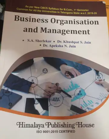 Business Organisation ans Management